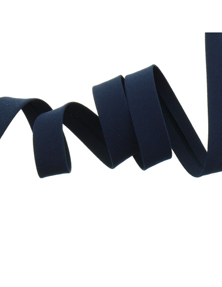 Waterproof UV-resistant outdoor bias - Navy blue
