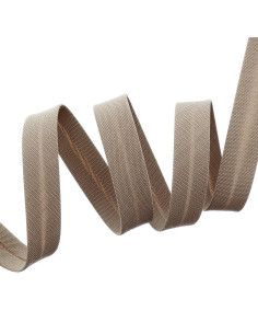 Waterproof UV-resistant outdoor bias - Taupe