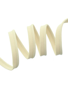 Waterproof UV-resistant outdoor piping - Ecru