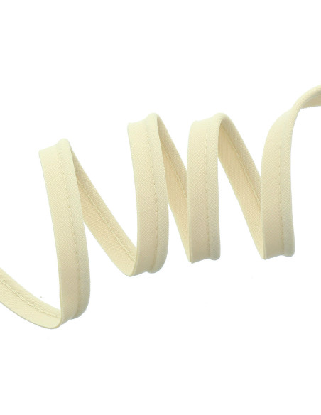 Waterproof UV-resistant outdoor piping - Ecru