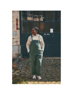 Lyon Mum Overalls Pattern - Ikatee 2