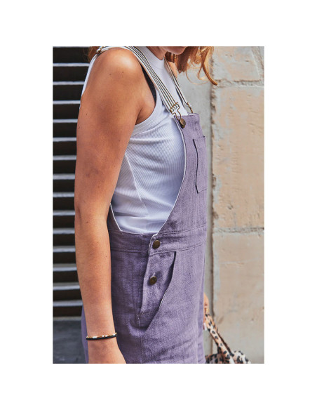 Lyon Mum Overalls Pattern - Ikatee