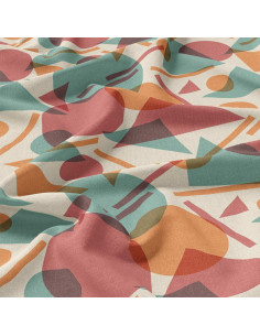 Viscose fabric Reflection Reveal - Roo-tid