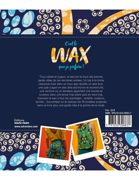 Book, it's the wax that I prefer.