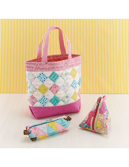Diamond 60° Clover patchwork template
