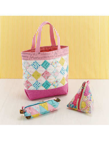 Clover square patchwork template