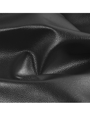 Karla Star faux leather piece 140 cm x 50 cm - Metallic Slate