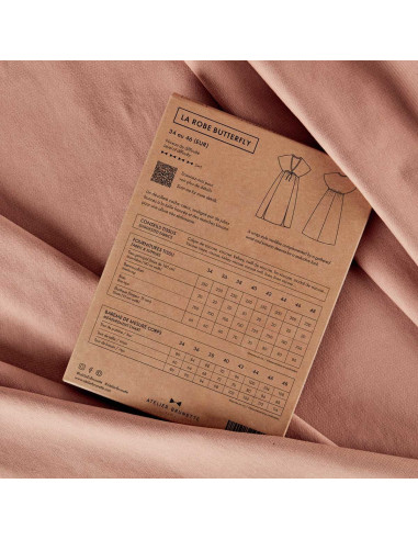 Butterfly Dress Pattern - Atelier Brunette