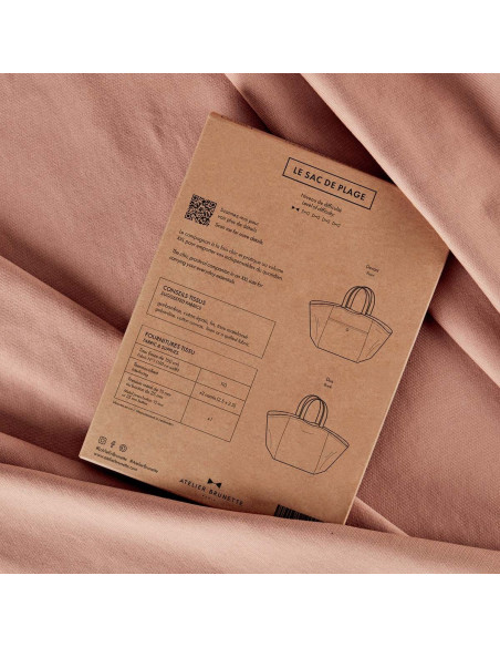 Beach Bag Pattern - Atelier Brunette