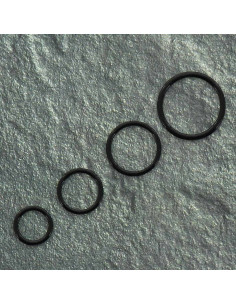 Metal ring for bra support - Black
