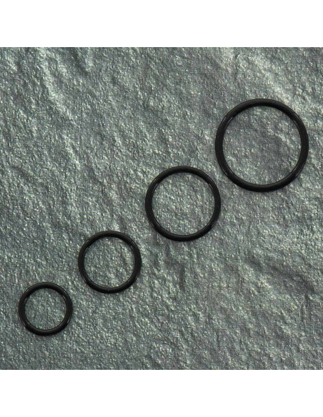 Metal ring for bra support - Black