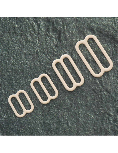 Metal adjuster for bra - Nude