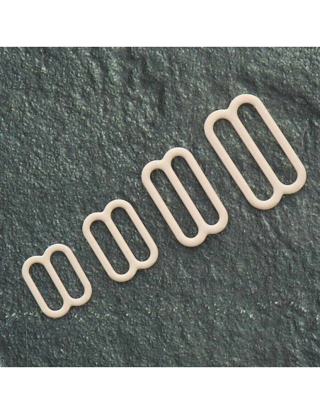 Metal adjuster for bra - Nude