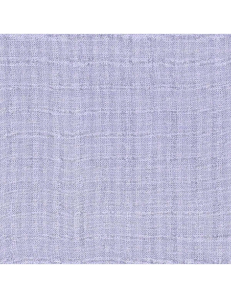 Woven cotton fabric with small mauve checks - La Maison Naïve