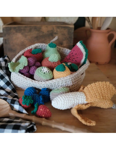 Crochet Kit - Fruit Basket