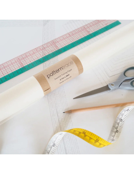 Swedish tracing paper roll for sewing patterns - 0.70 cm x 20 meters
