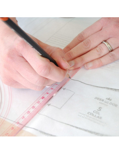 Swedish tracing paper roll for sewing patterns - 0.70 cm x 20 meters