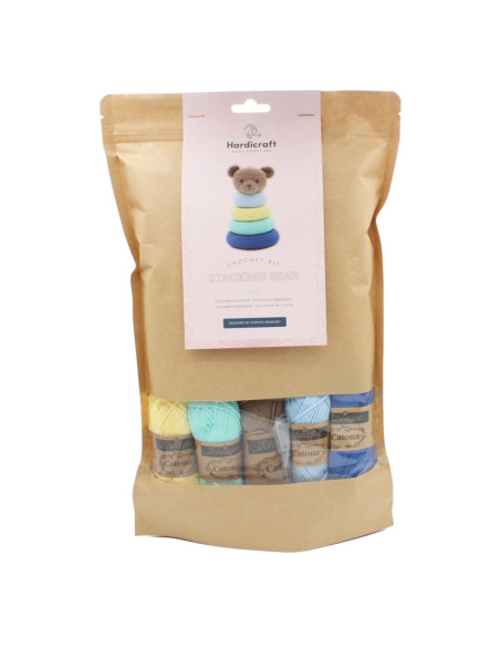 Crochet Kit - Stackable Bear Toy