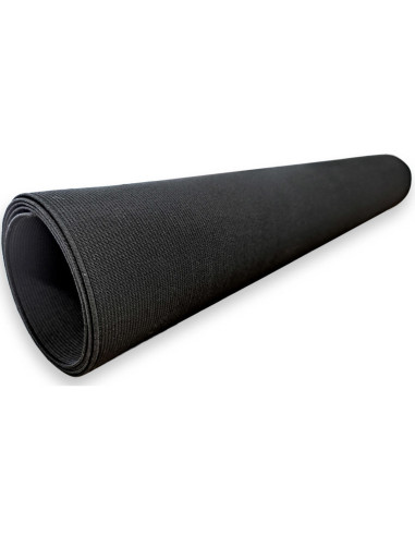Extra large black elastic band - 45 cm x 1 meter