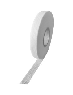 White fusible straight-grain interfacing - 50-meter roll