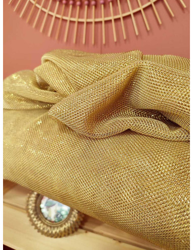 Lurex tulle - Gold