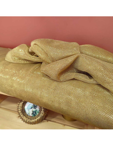 Lurex tulle - Gold
