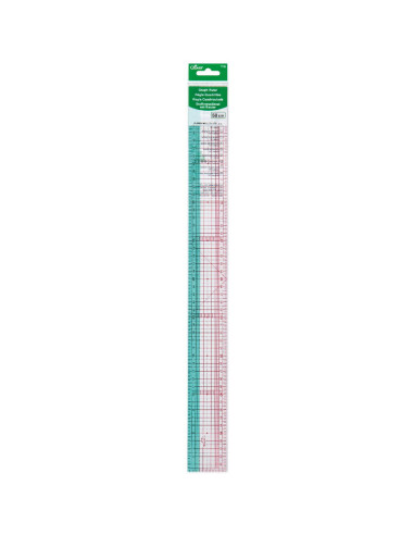 Clover flexible Japanese ruler 50 cm