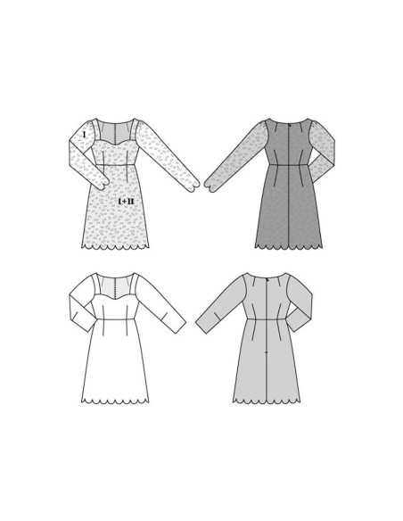 Dress pattern - Burda 5835