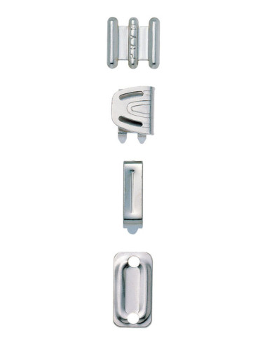 Pack of 100 staples and clips