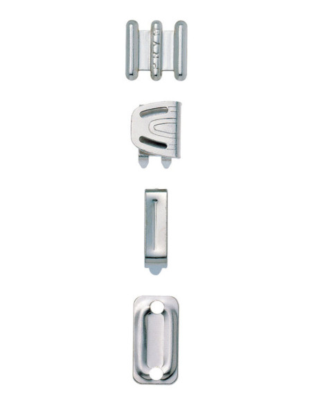 Pack of 100 staples and clips