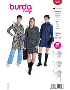 Dress pattern - Burda 5854