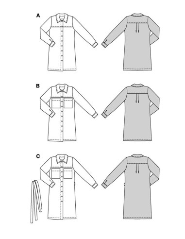 Dress pattern - Burda 5854