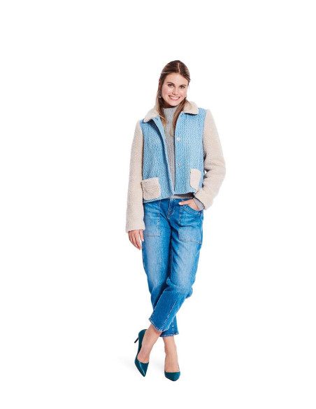 Jacket and coat pattern - Burda 5855