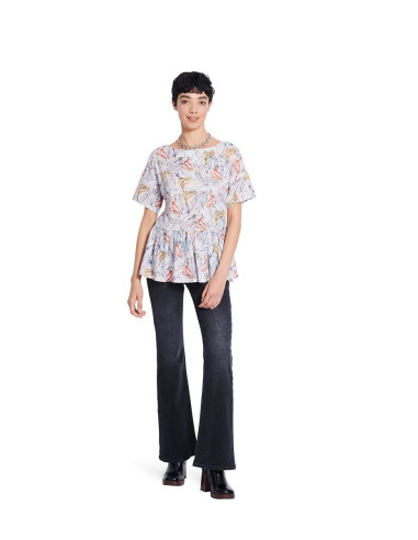 Blouse pattern - Burda 5856