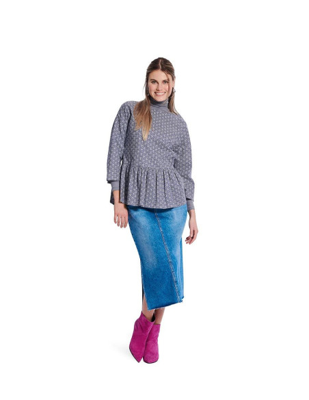 Blouse pattern - Burda 5856