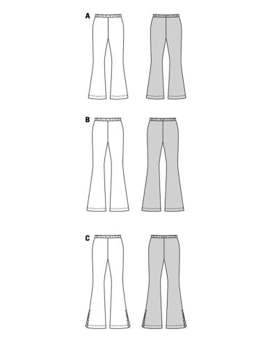 Pants pattern - Burda 5874