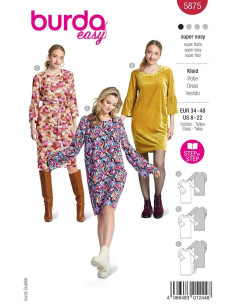 Dress pattern - Burda 5875