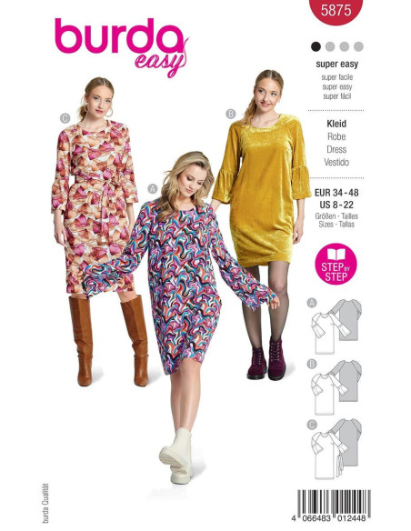 Dress pattern - Burda 5875