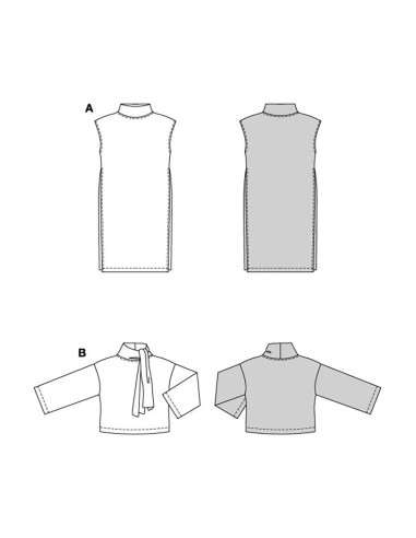 Sweater pattern - Burda 5880