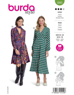 Dress pattern - Burda 5885