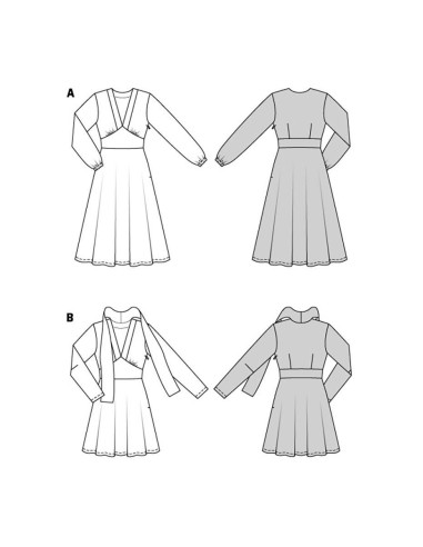 Dress pattern - Burda 5885