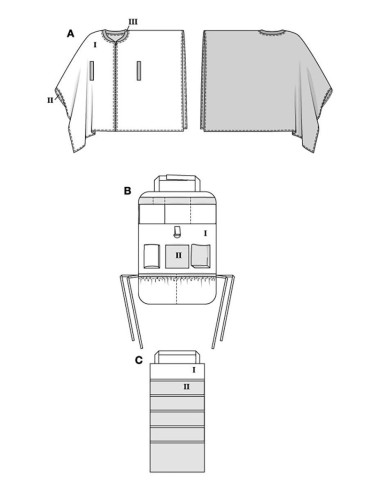 Baby accessories pattern - Burda 9233