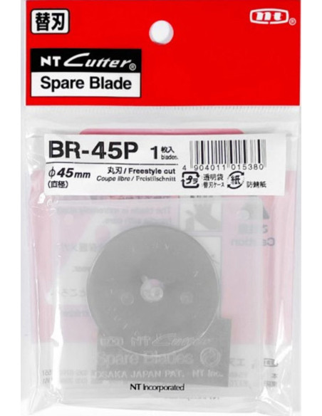 Replacement blade for NT Cutter 45 mm