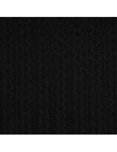 Jacquard knit fabric - Black 2