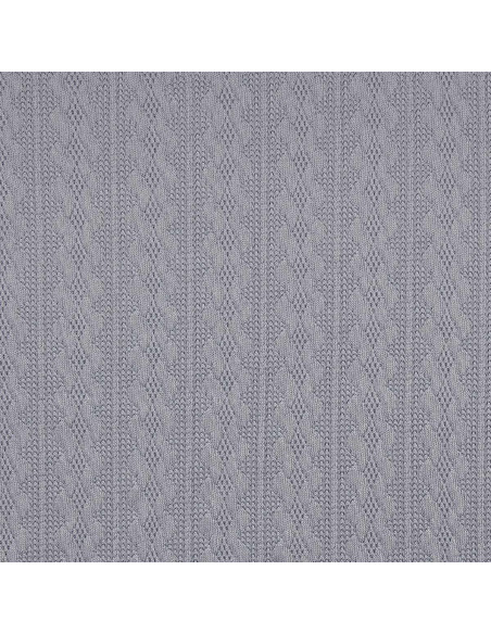 Jacquard knit fabric - Blue gray