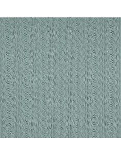 Jacquard knit fabric - Verdigris 2