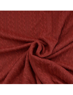 Jacquard knit fabric - Copper