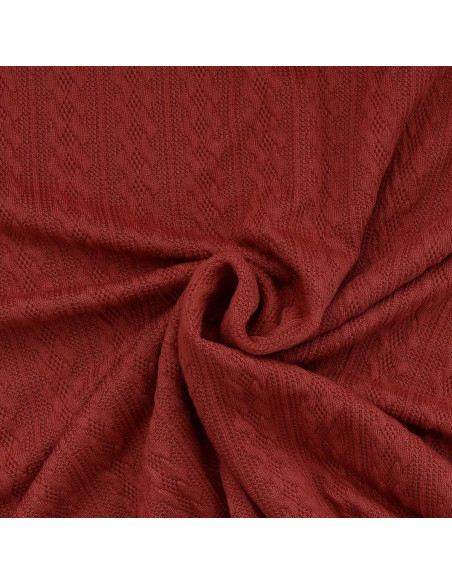 Jacquard knit fabric - Copper