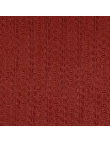 Jacquard knit fabric - Copper