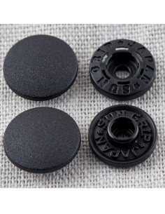 Magic snap buttons without pliers 13 mm - Black 2